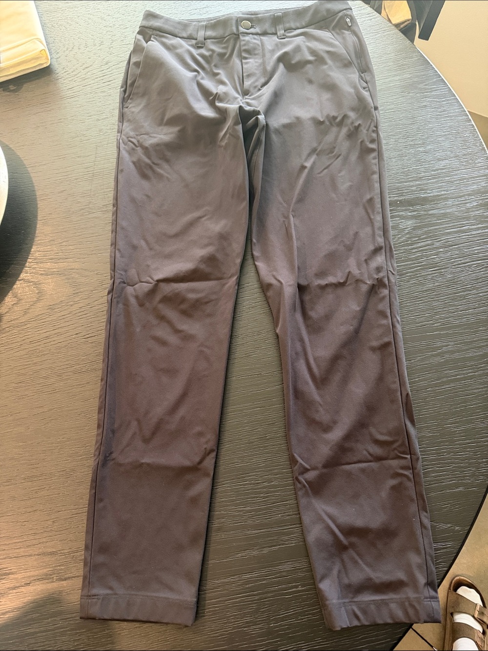 lululemon athletica Men's Dark Gray Stretch Pants
